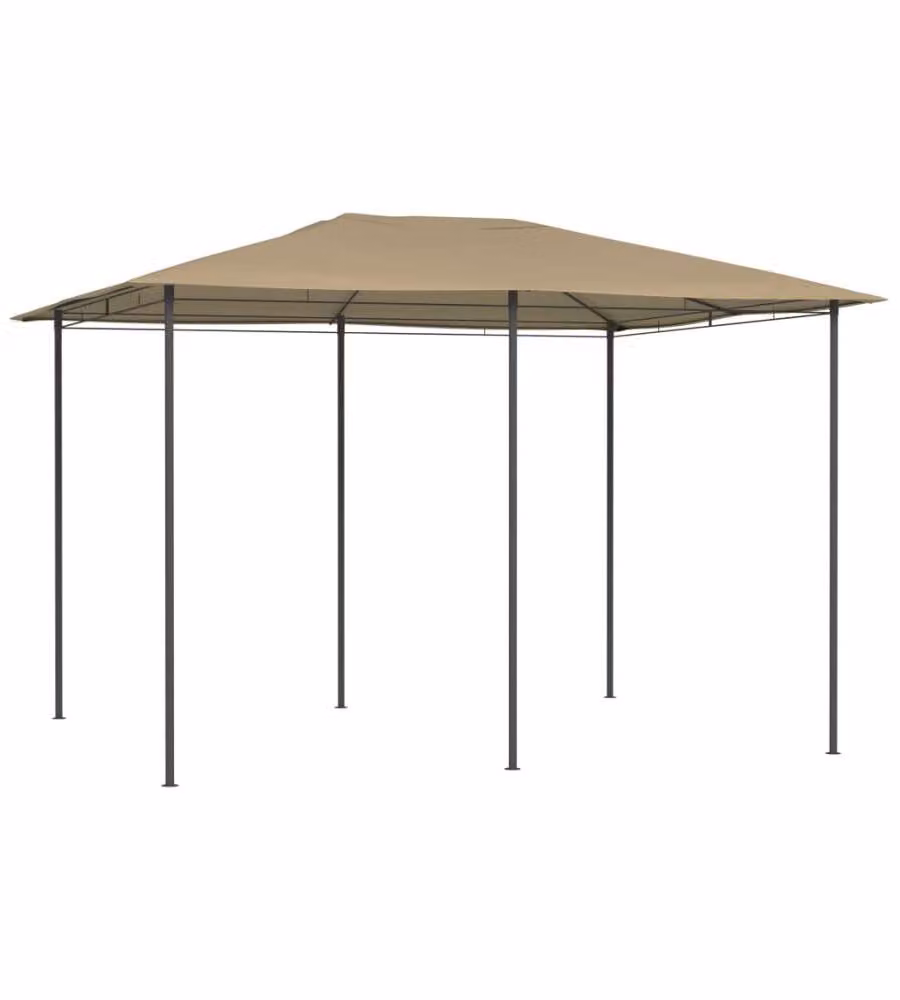 Gazebo 3x4x2,6 m Grigio Talpa 160 g/m²