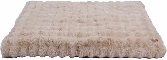 Cuscino per cani di taglia grande, impermeabile, in morbido peluche, 120x90x12 cm, beige, resistente all'acqua, lavabile, antiscivolo