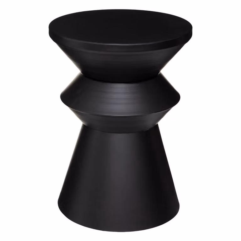 Atmosphera | Tavolino - Totem Sohan - Nero - Design moderno - Accento elegante