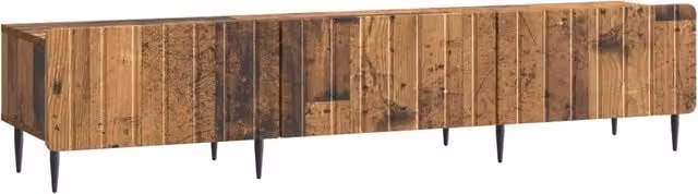 Mobile TV-Credenza moderno DESIGN IN in legno marrone, L: 147 cm, P: 34,5 cm, H: 32 cm – 1