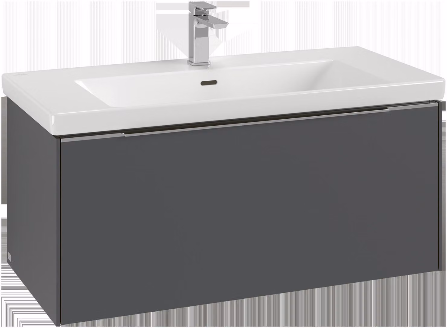 Villeroy & Boch Subway 3.0 Meuble sous-lavabo, 1 tiroir, 973x429x478mm, C56901AH, C56901AH