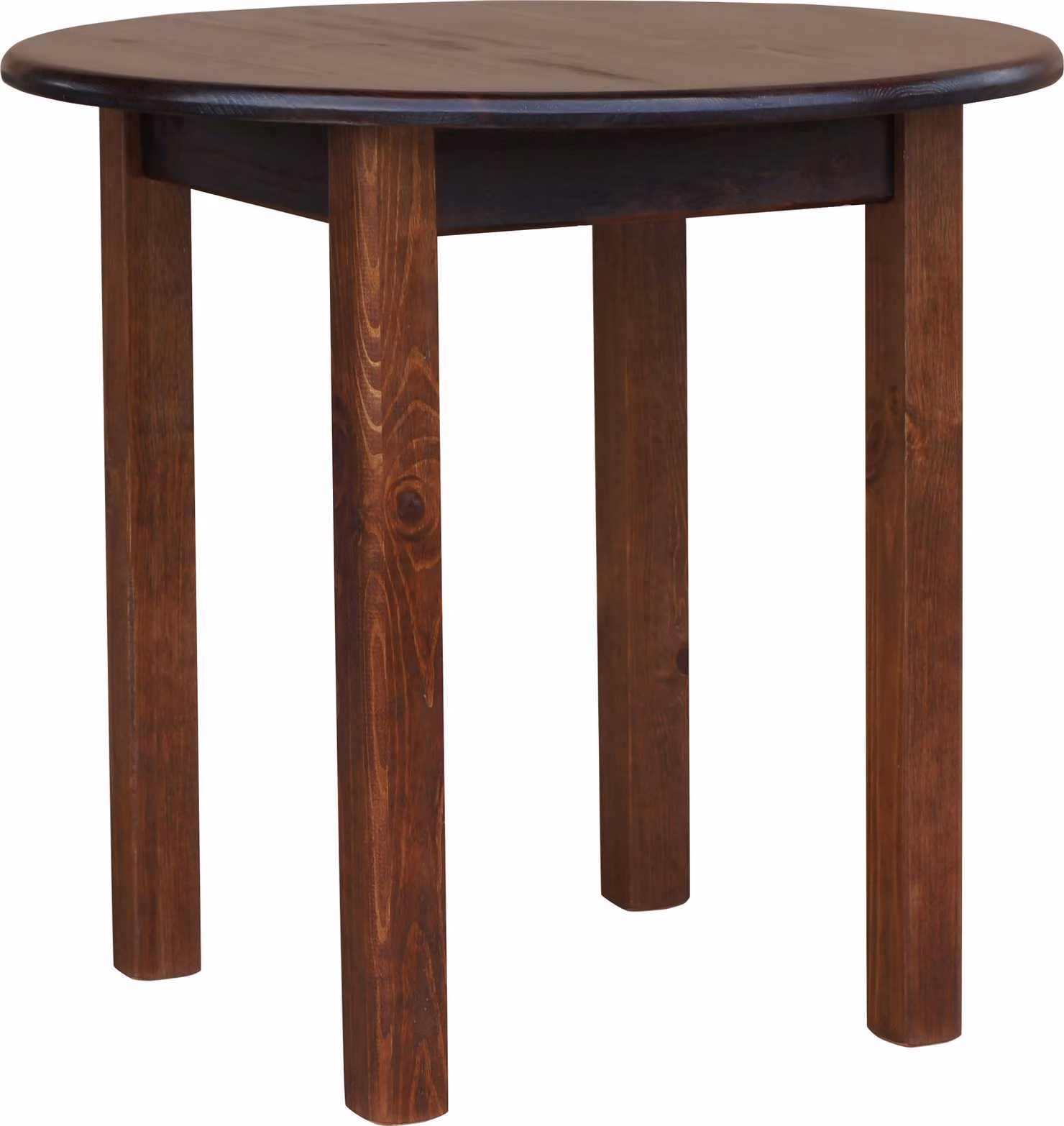 Tavolo da pranzo Tavolo da cucina rotondo in noce 90 cm