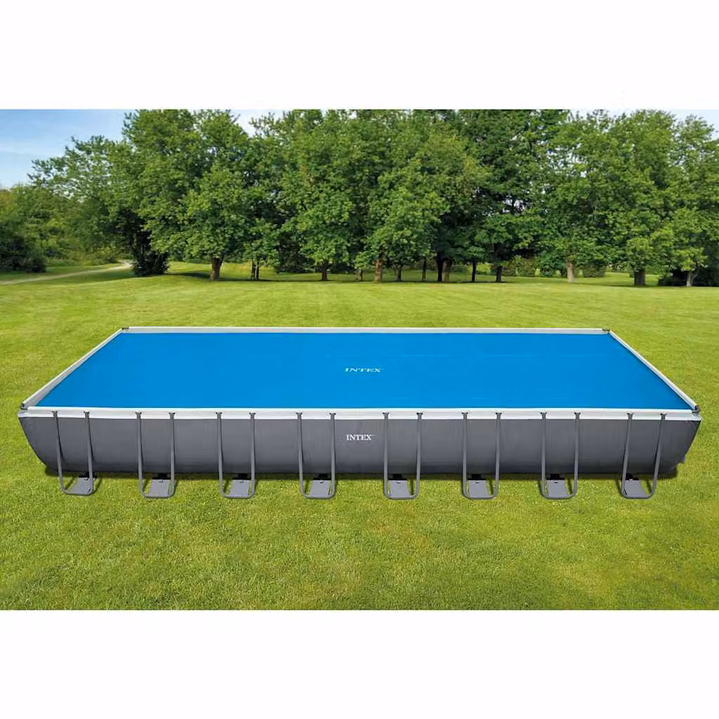 Copertura solare termica per piscina Intex blu in polietilene L: 960 cm, P: 466 cm