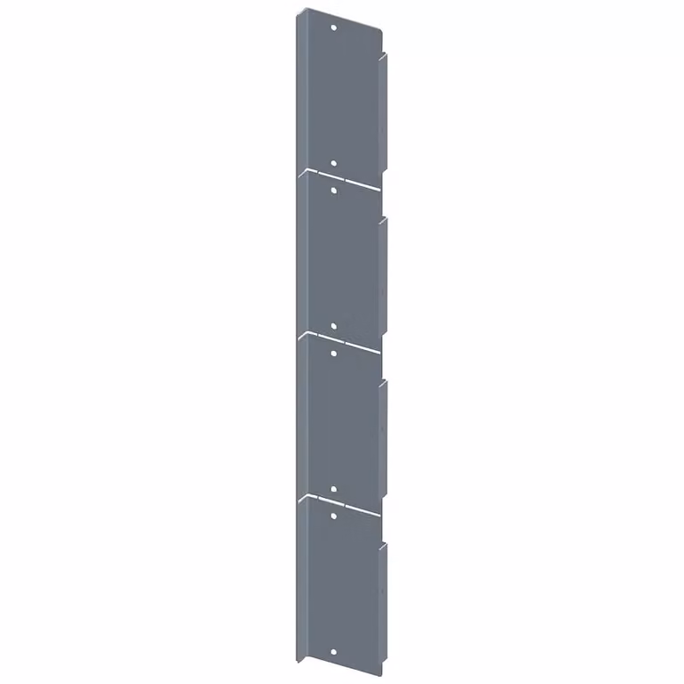 Parete divisoria verticale Siemens ALPHA 630, H=1800 mm, L=250 mm, P=250/320 mm, lamiera d'acciaio. 8GK95208KK00