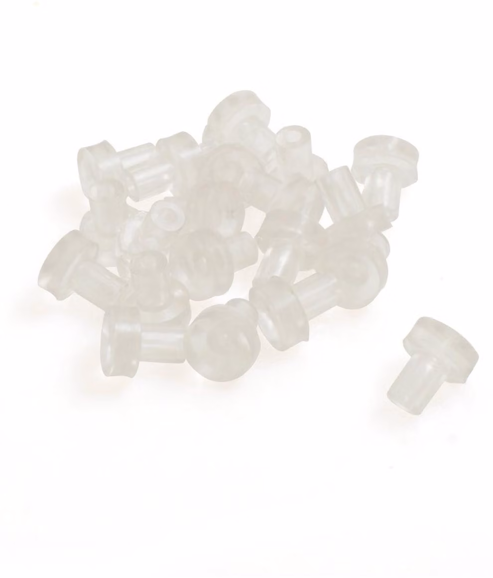 Pannelli in PVC trasparente, set da 20 pezzi, diametro 5 mm, per lampade in vetro