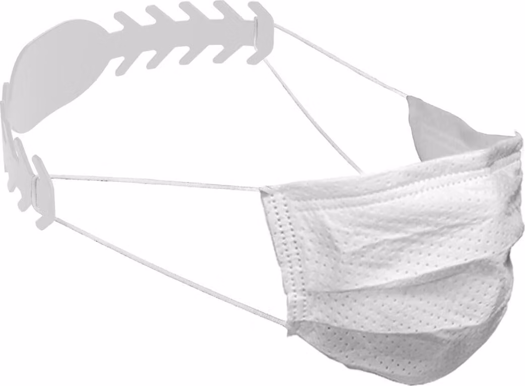 Porta maschera "Comfort" Bianco