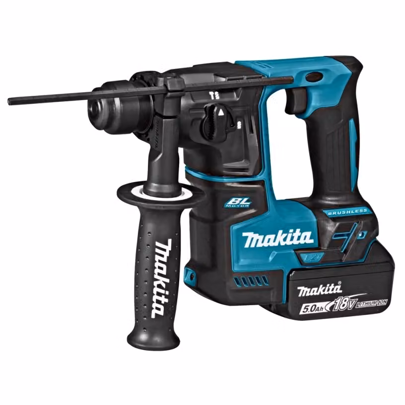 Tassellatore SDS Plus a Batteria Makita DHR171RTJ 18V con Batteria 5,0 Ah – 2
