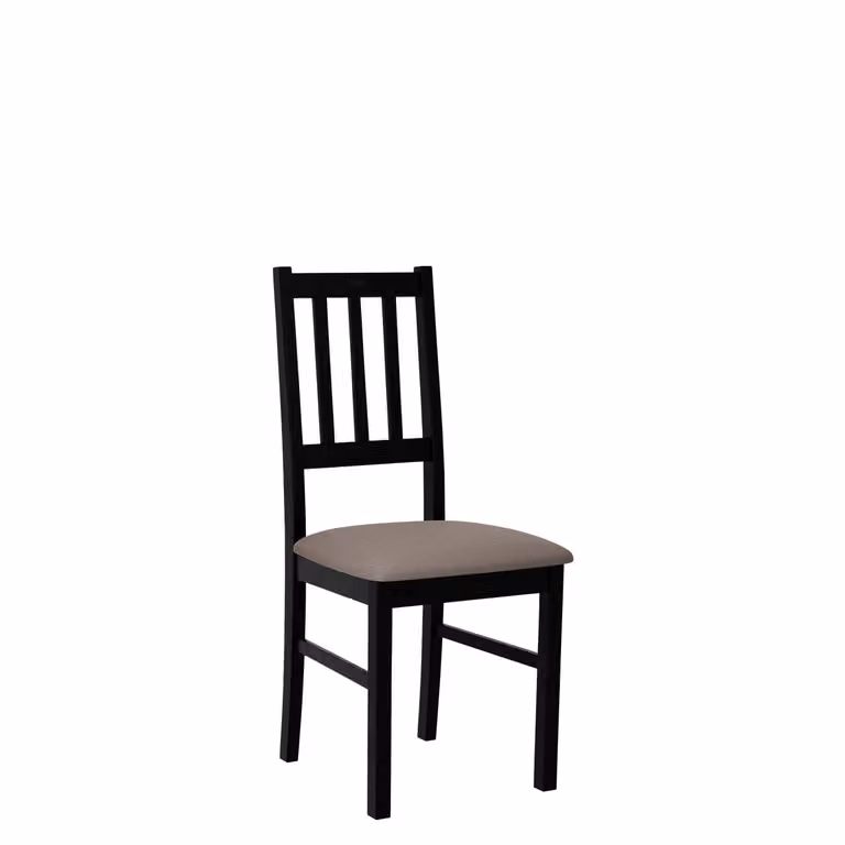 Sedia per la cucina EDON 4 - nero / marrone 1