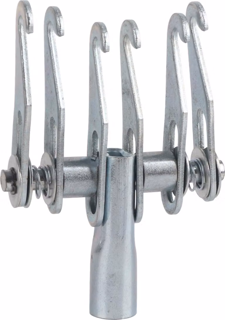 Estrattore per ammaccature in metallo, regolabile, con 6 dita, gancio, morsetto di trazione, ventosa, strumento per la riparazione della carrozzeria