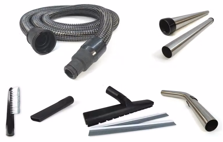 Tubo flessibile in PVC rinforzato con tessuto, dotato di adattatore per utensili e set di nebulizzazione