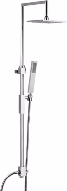 Colonna Doccia Regolabile Modello Syncro Plus Cromata Rubinetteria Paffoni