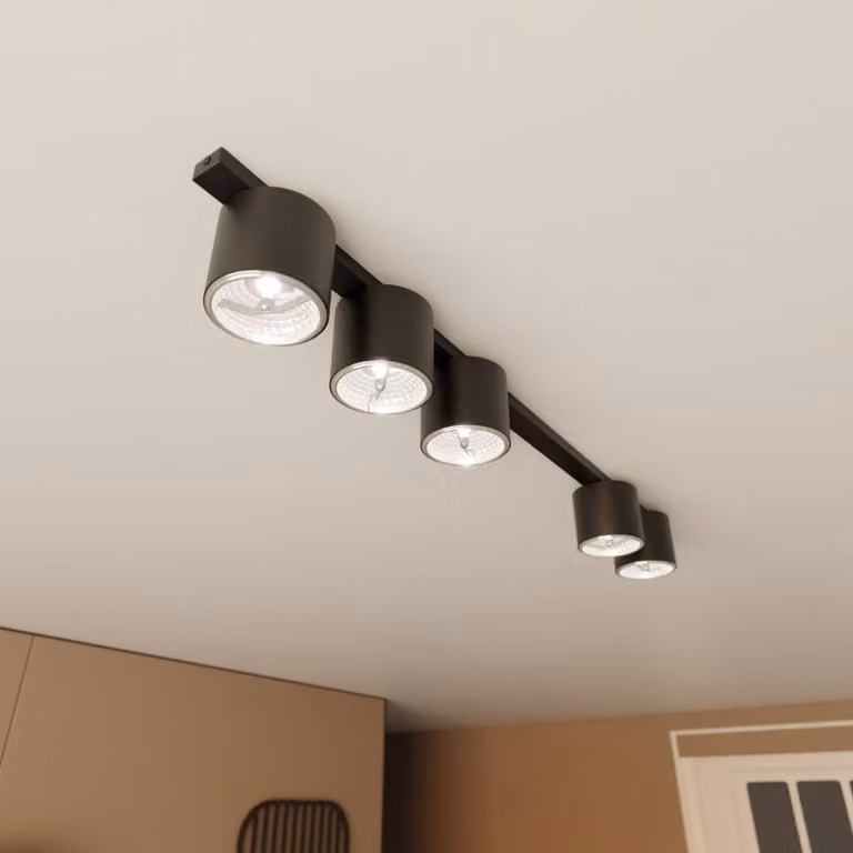 Plafoniera soffitto Nano EMIBIG LIGHTING, dimmerabile, Nero, Soggiorno / Sala da pranzo, Metallo, Moderno, Plafoniera