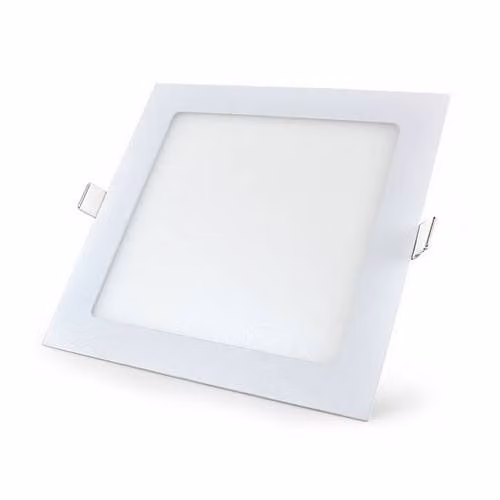Faretto da incasso LED piatto angolare 115MM - 6W - downlight rettangolare - 230V - 100x100mm