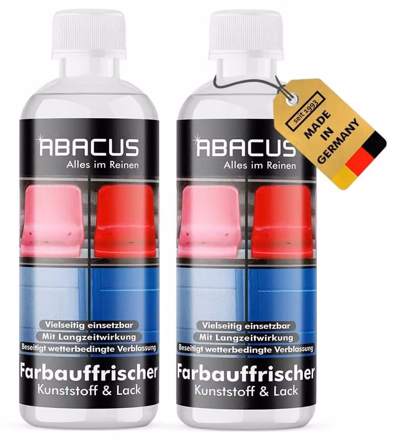 Rinnovatore per plastica e vernice, 2 flaconi da 300 ml