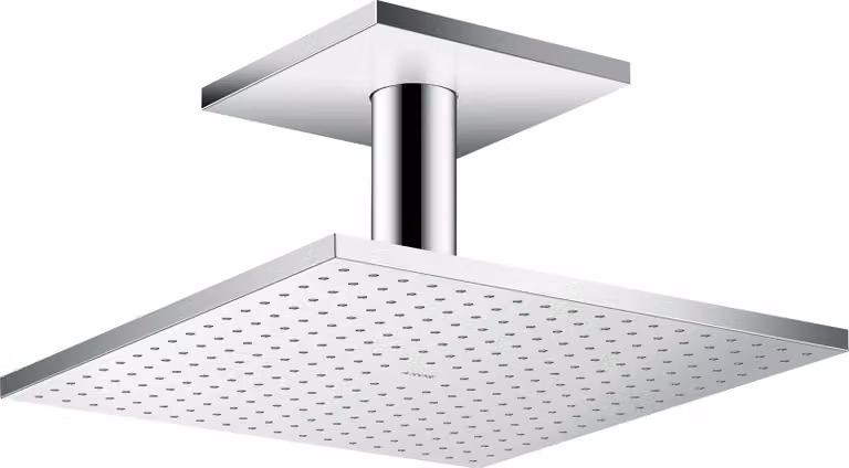 hansgrohe AXOR ShowerSolutions douchette suspendue 300/300 2jet, raccordement au plafond, 35320000, 35320000