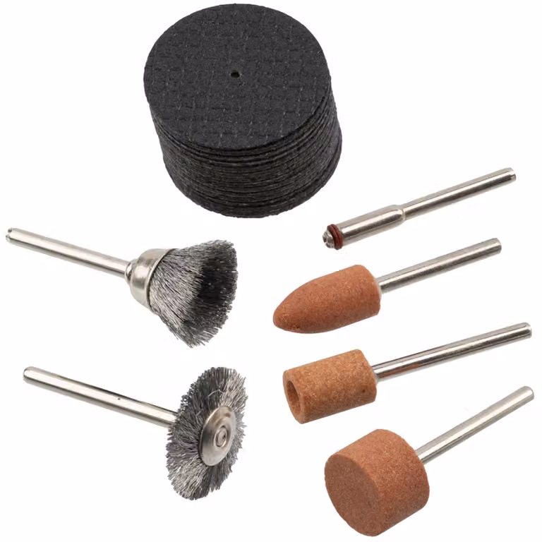 Solidchoice - Set di 21 mole e spazzole per utensile multifunzione