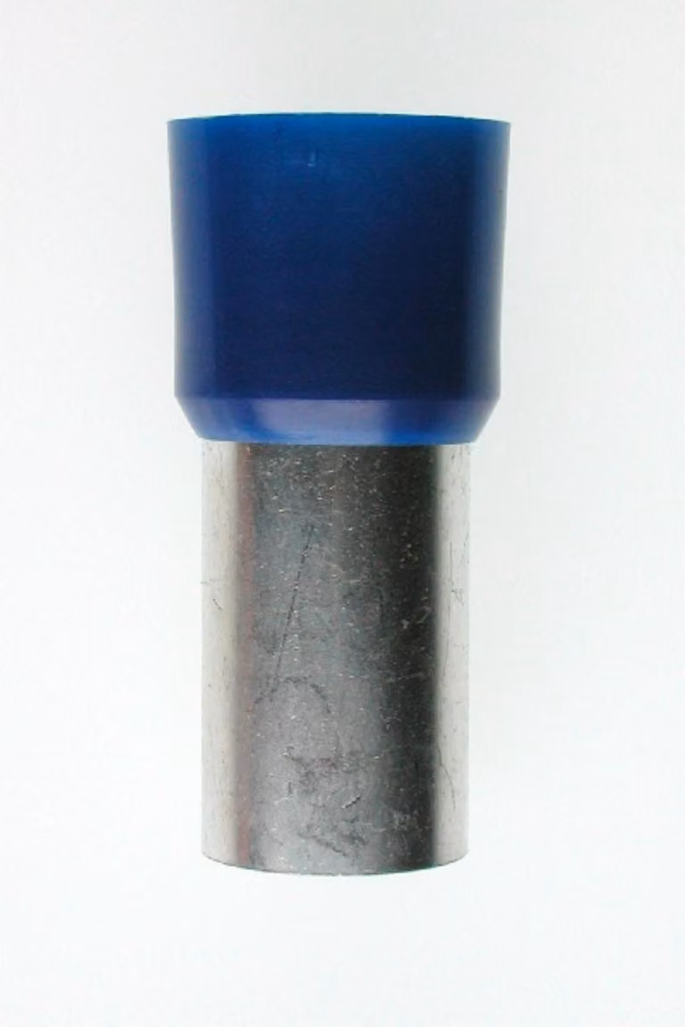 Capicorda DIN 46228 parte 4 isolati, dimensione N, codifica colore DIN sezione 120 mm² blu - 1 pezzo
