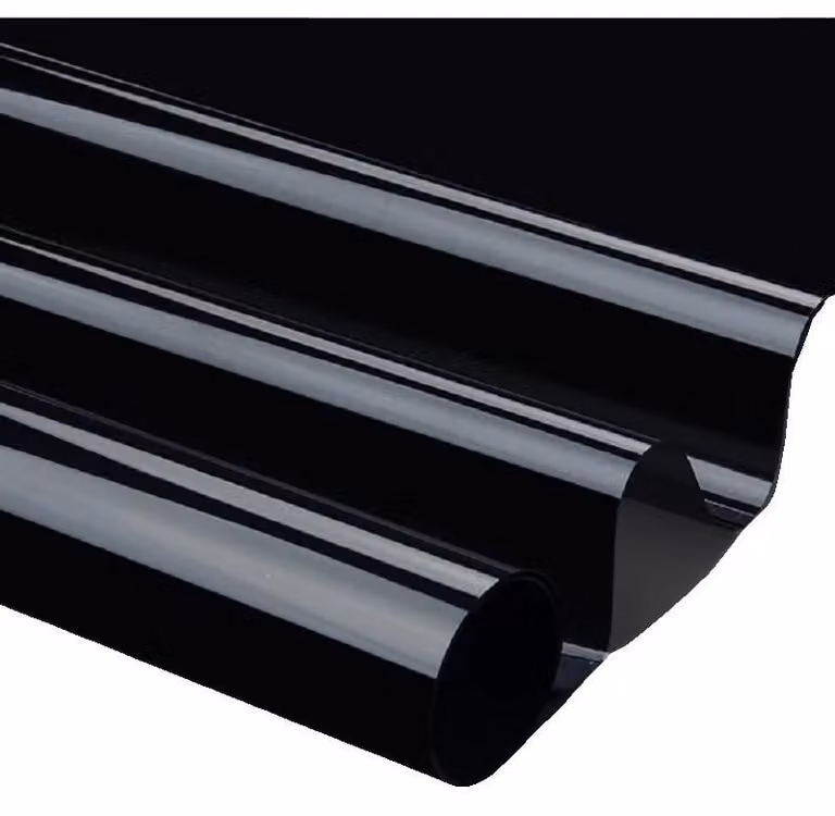 Pellicola specchiante monouso, controllo della temperatura, protezione dai raggi UV, oscuramento totale, dimensioni 90x500 cm