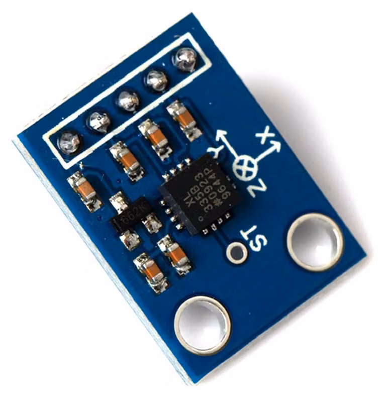 Modulo sensore di accelerazione analogico a 3 assi GY-61 ADXL335, compatibile con alimentazione da 3-5V