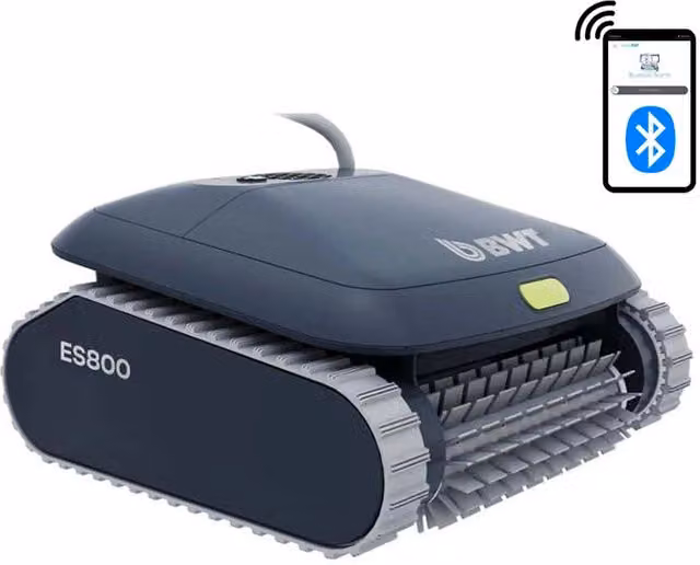 Robot pulitore per piscine BWT Aquatron ES 800 con cartuccia filtrante