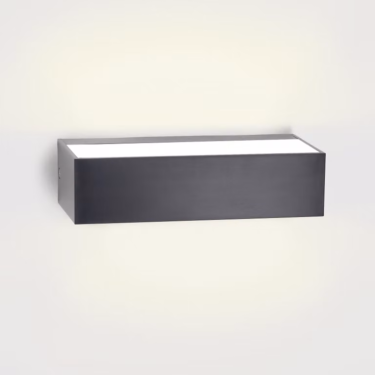 LEDS C4 Ara, lampada da esterno - 24,8 W, luce bianco caldo, 1388 lm, grado di protezione IP66, colore grigio