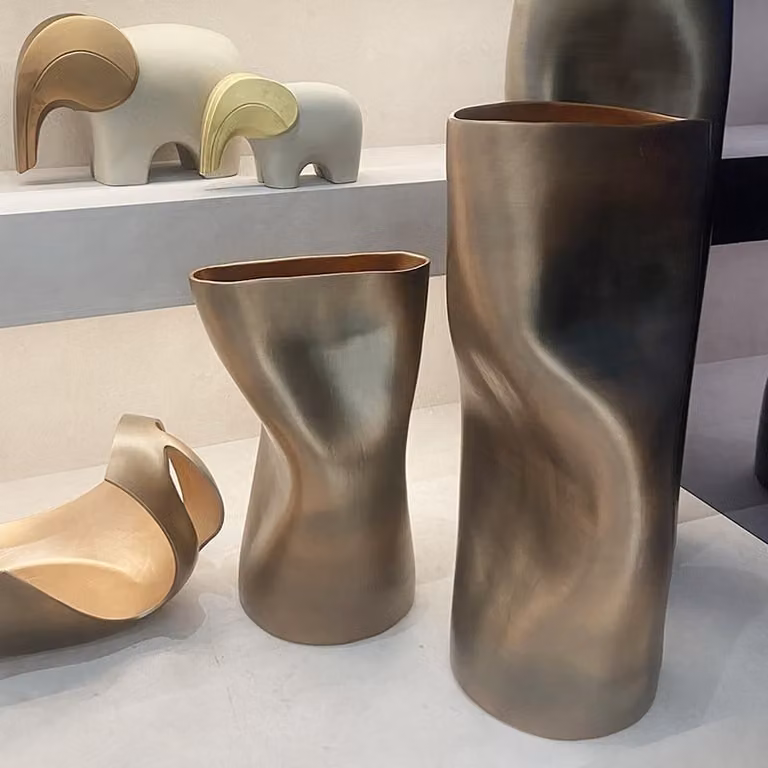 Vaso scultura Erosa Adriani e Rossi