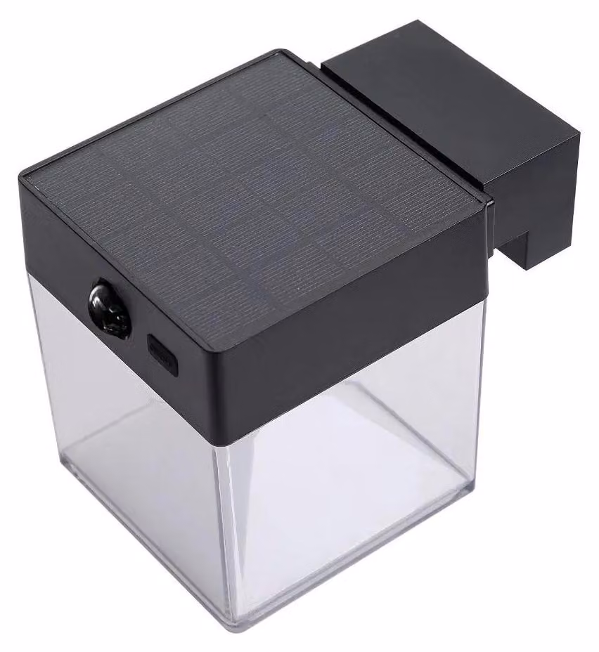 Lampada da parete de Wand EDM 31831 Nero Policarbonato ABS 4 W 500 LM Solare (3000 K) (5000 K) (4000 K) (4000 K) - Marca: EDM Product - EAN: 8425998318319