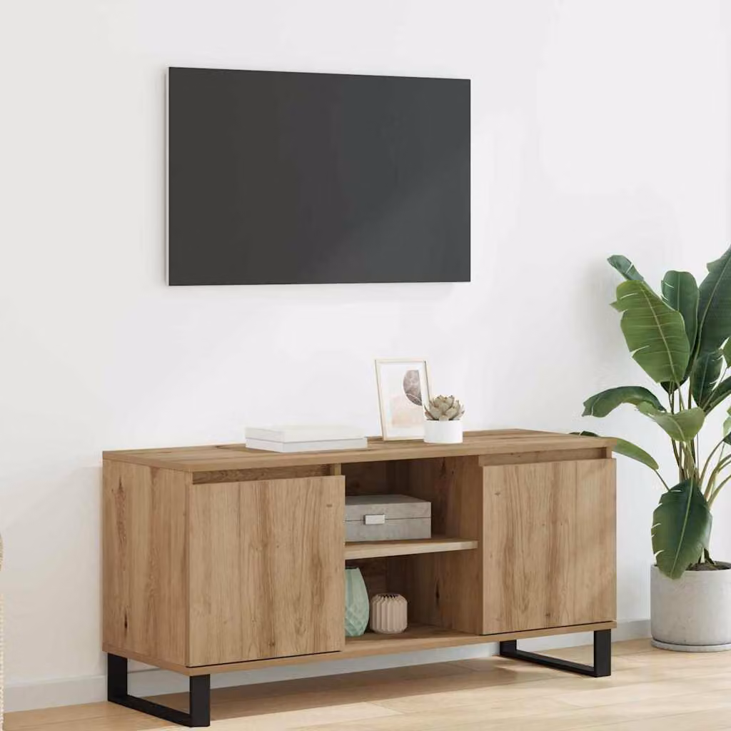 vidaXL Mobile TV 104 x 35 x 50 cm Rovere artigianale