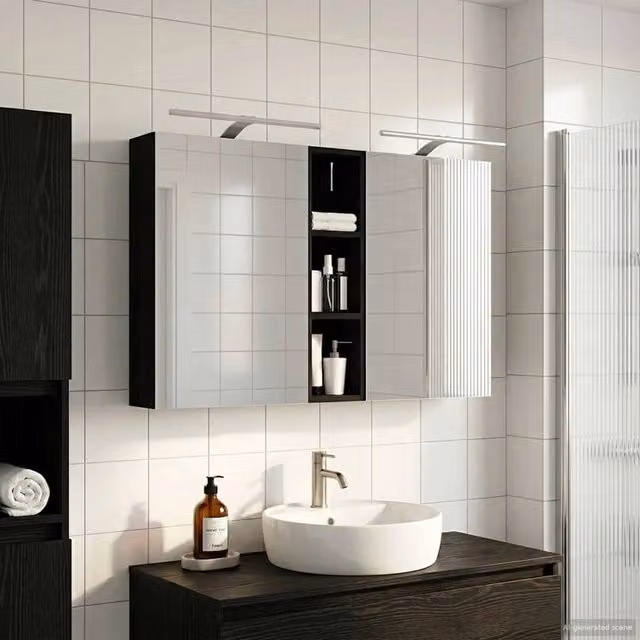 Set di Armadi da Bagno 3 pz 120 x 14,5 x 70 cm 3403753