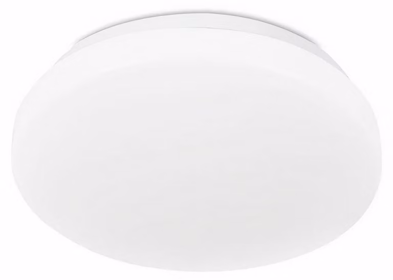 Lampada da soffitto LED C4 Olra - 22,8 W, luce calda, 1921 lumen, grado di protezione IP23, colore bianco