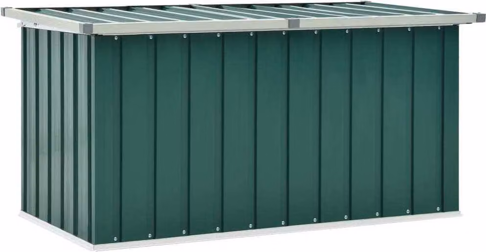The Living Store box da giardino verde 129 x 67 x 65 cm
