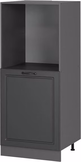 Mobile per forno da incasso R-Line Antracite rustico/Antracite 60 cm Vicco