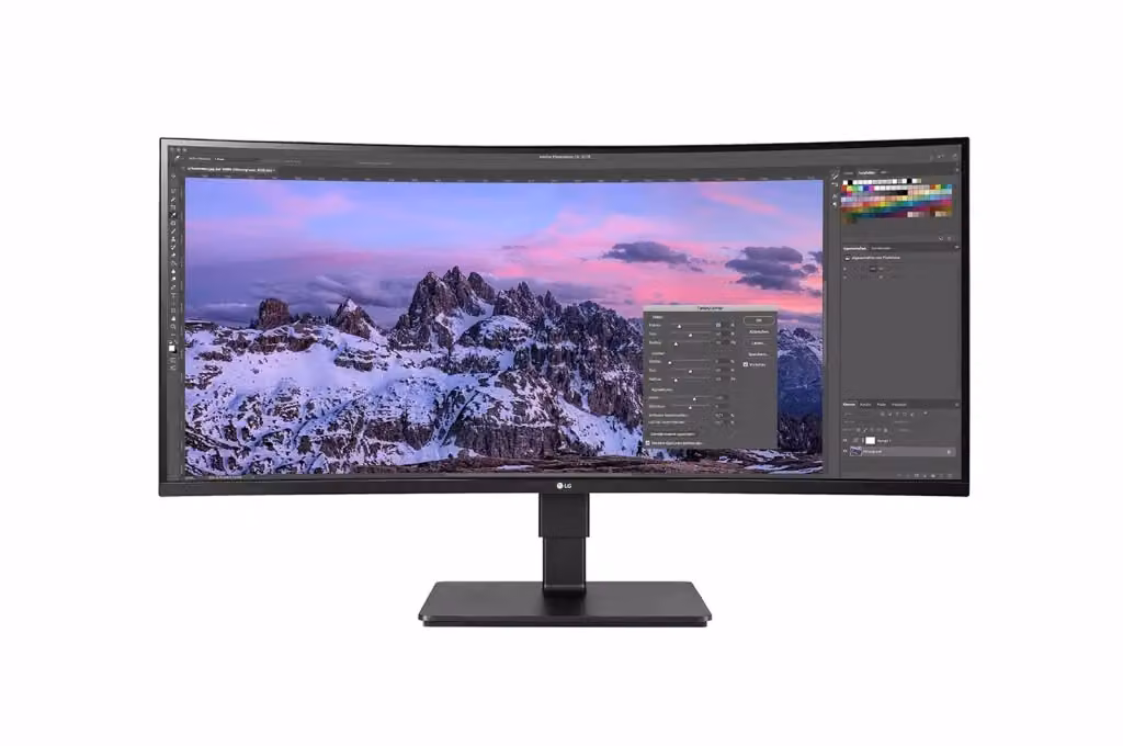 Monitor PC LG 35BN77CP-B.AEU da 88,9 cm (35") Quad HD 3440 x 1440 pixel LED nero con pannello VA e connettività HDMI, DisplayPort e USB-C – 2
