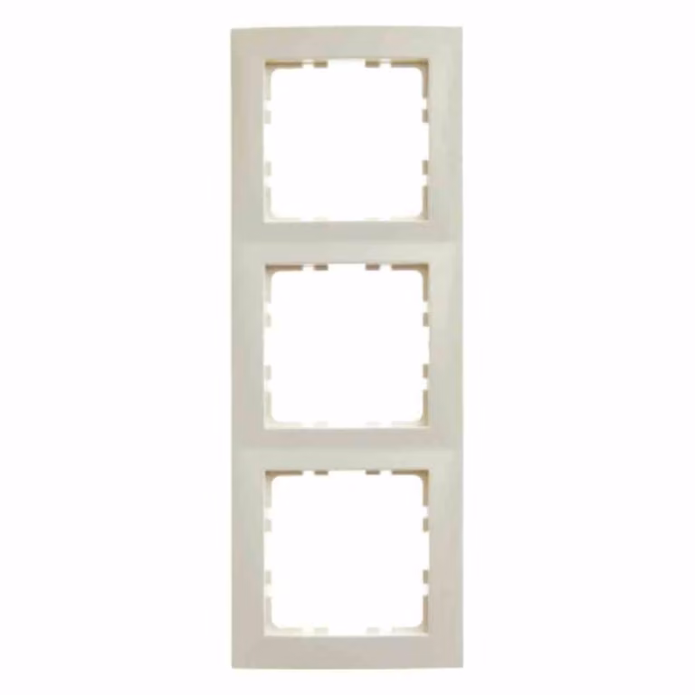 Cornice Berker, tripla, S.1, bianca, lucida, 1 pz.