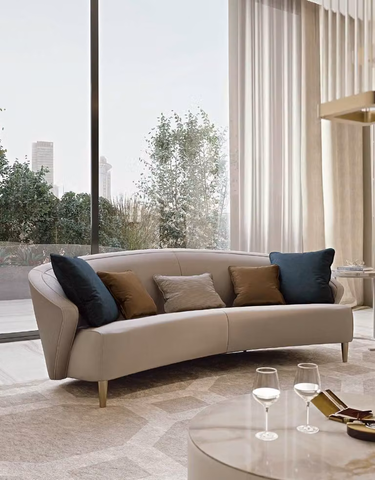 Design Sofa Dreisitzer Couch Möbel Italienische Einrichtung Sofas Bizzotto
