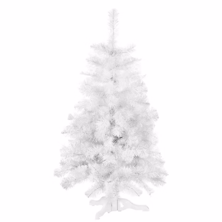 Springos® Albero di Natale artificiale - 120 cm | Abete bianco con supporto robusto | Albero di Natale per decorazioni natalizie eleganti in salotto
