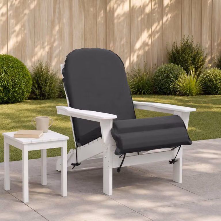 vidaXL Cuscino per Lounger Sole GEMERT Antracite in Poliestere con Rivestimento Lavabile e Resistente alle Intemperie