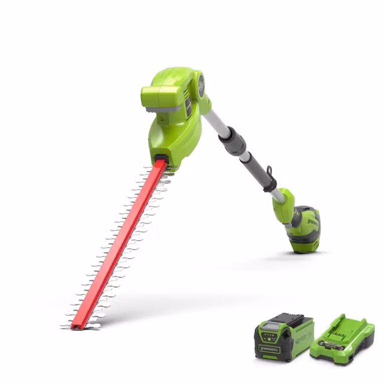 Greenworks 40V Tagliasiepi a palo 51cm - Batteria 2Ah