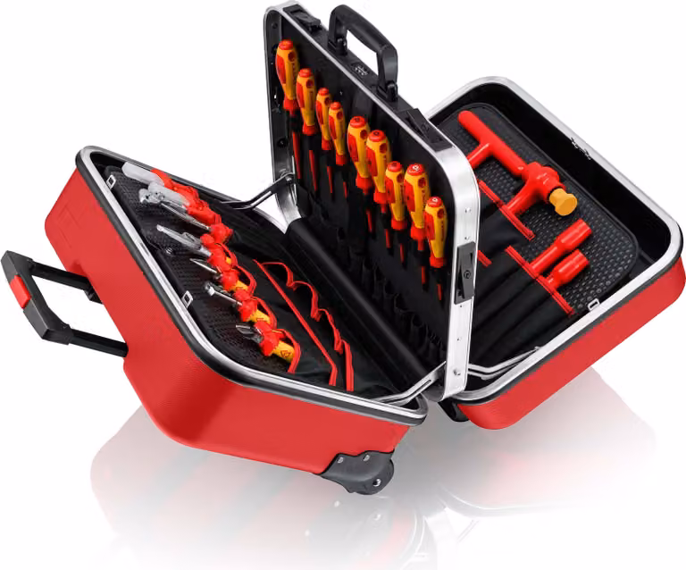 Valigia portautensili KNIPEX BIG Twin Move RED best