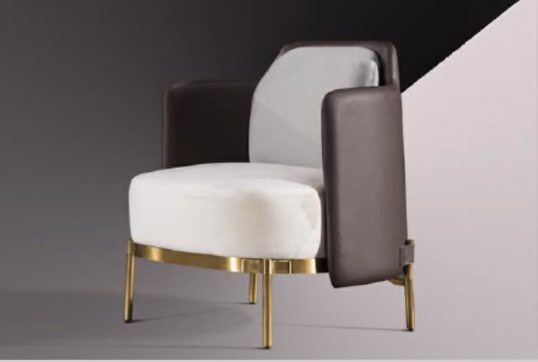 Sofa Relax Lounge Club Polster Design Sessel Leder Luxus Fernseh Couch 1 Sitzer