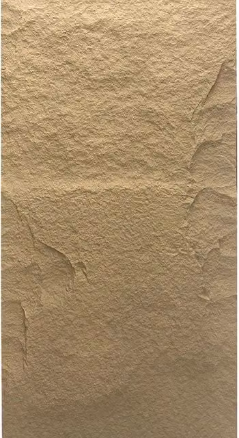Pannello decorativo 3D effetto pietra Tufo DIVINA HOME, set da 10 pezzi in beige, L: 120 cm, H: 60 cm, P: 3 cm – 1