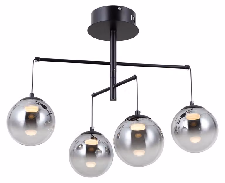Lampada a sospensione LED 20W VELADA PND-34381-4-BK Italux
