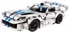 LEGO Technic Auto sportiva Dodge Viper GTS-R bianca, 805 pezzi – 2
