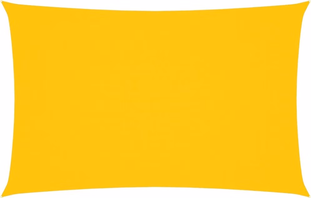 Parasole a Vela Oxford Rettangolare 2,5x5 m Giallo