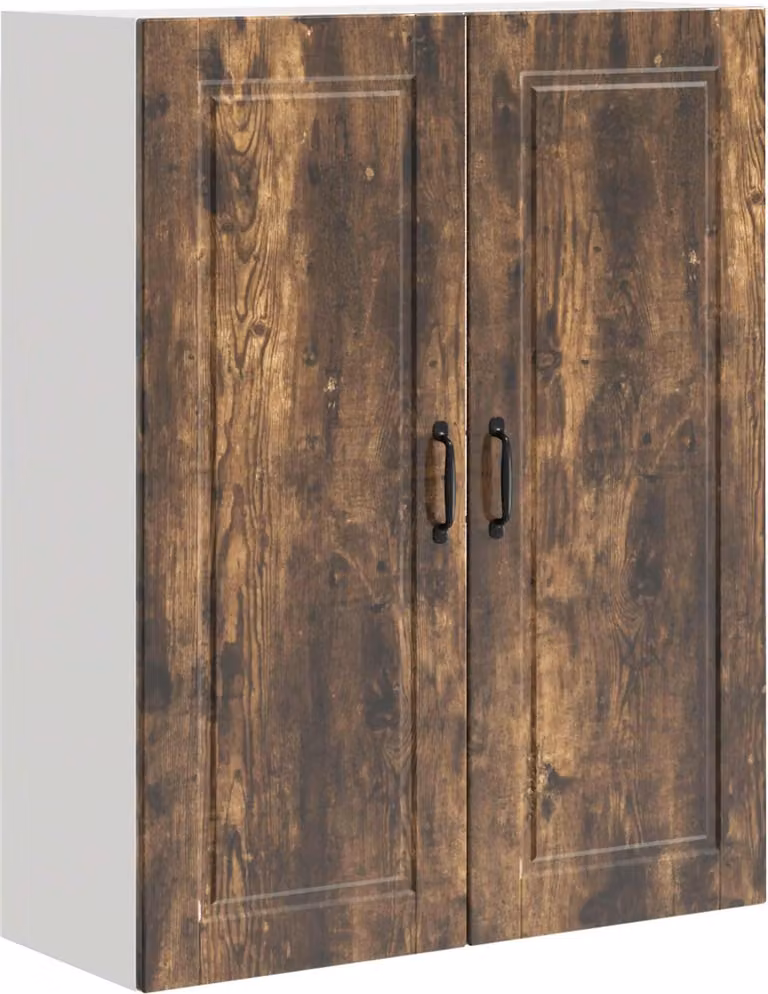 Armadietto a muro PORTO Rovere fumé 80 x 31 x 100 cm
