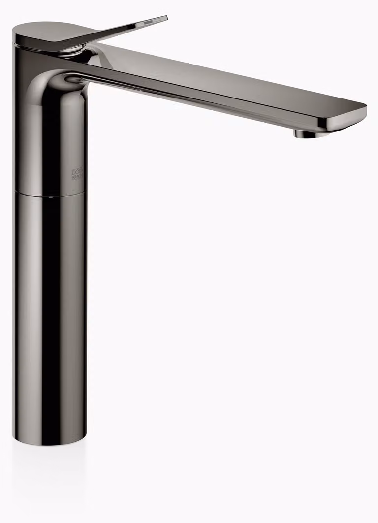 Dornbracht LISSÉ Mitigeur monocommandé pour lavabo avec pied surélevé, sans vidage, saillie 215mm, 33537845-19, 33537845-19