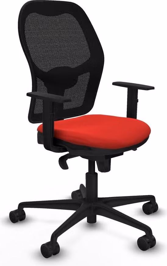 Sedia da ufficio Piqueras y Crespo 1D036N0 Rosso