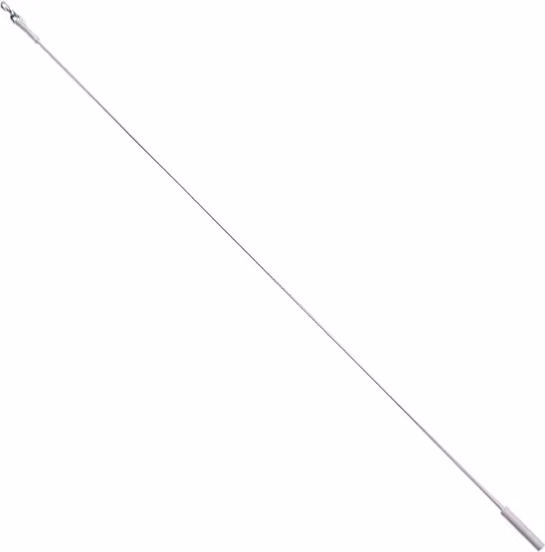 Maniglia in alluminio plastificato, 1,0 m, bianco