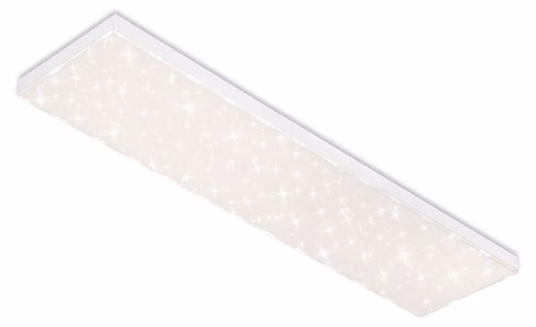 Pannello LED CCT dimmerabile cielo stellato senza cornice bianco 24W metallo Briloner