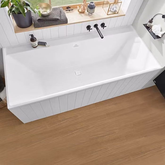 Villeroy & Boch UBA160COR2TV-RW Badewanne Collaro 1600x750x470mm Duo